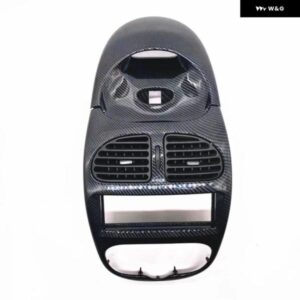 適合 プジョー 206 フェイシア パネル フェイスプレート ダッシュ ダッシュボード エア アウトレット 206CC エアコン パネル クォーツ時計 パネル