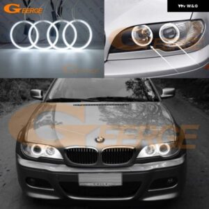 BMW 3シリーズ E46 クーペ カブリオ コンバーチブル LCI フェイスリフト 2004 2005 2006 超高輝度 CCFL エンジェルアイ ハローリング