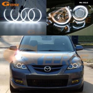 マツダ 3 スピード マツダ スピード BK 2003 - 08 超高輝度 CCFL エンジェルアイ ハローリングキット