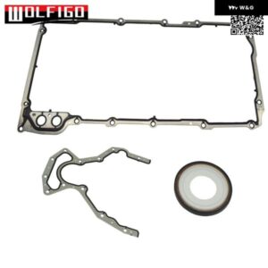 リアメインシール BS40640 オイルパンガスケット OS30693R 3個 シボレー GMC 4.8 5.3 6.0 6.2L V8 12550574 12559769 89060436 12639249