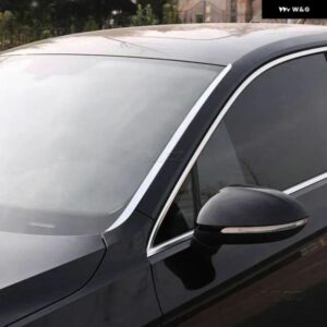 VW/ フォルクスワーゲン パサート B8 2017 2018 2019-2023 カーアクセサリー 車 フロントガラス ステンレス 装飾 ストリップトリミング