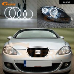 SEAT LEON MK2 1P 2005 - 12 超高輝度 CCFL エンジェルアイキット ハローリング