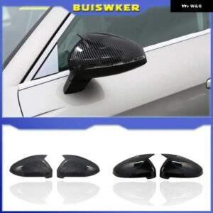 アウディ A4 A5 B9 サイドミラー キャップ カーボンルック 2017 2018 2019 S4 S5 RS5 ALLROAD QUATTRO 交換用カバー