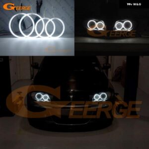 BMW 1シリーズ E81 E82 E87 E88 2004 - 2012 超高輝度CCFLエンジェルアイハローリングキット カー スタイリング デイライト