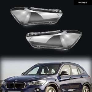 BMW X1 F48 2016 - 19 車用 ヘッドライト クリアレンズ ヘッドライト ランプ ランプシェード シェル
