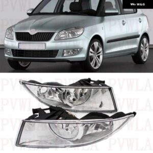 フロント フォグランプ ドライビングライト 電球 なし 5J0941701B 5J0941702B シュコダ ファビア 2011 - 15