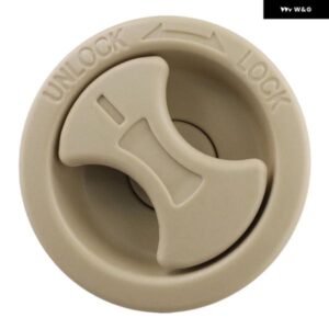 車用テールゲートツール ボックス カバー プレートバックルノブ トランク ドア パネル ボタン 64870-60011 トヨタ ランドクルーザー LC200ベージュ