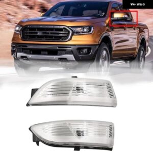 フォード レンジャー 2016-2020 リアビュー サイドミラー LED ライト ウィンカーライト サイドウィング リバース インジケーター ランプ ハウジング バルブ