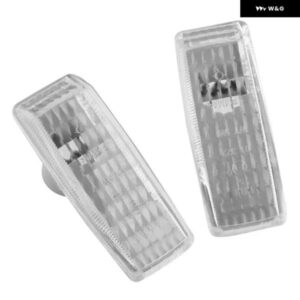 車用サイド マーカーライト カバー リピーターライトランプレンズ メルセデス ベンツ W124 R129 W140 W202 W201 2028201521 2028201621