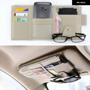 車用 バイザー カード 収納 サンバイザー オーガナイザー ツールポーチ スズキ SX4 スイフト アルト リアン グランド ビターラ ジムニー S-クロス