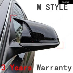 2個 自動車用 リアビュー サイドミラー カバー トリム BMW F20 F21 F22 F23 F30 F31 F32 F36 X1 E84 F87 M2 カーボン スタイル