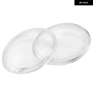 2個 ラウンド直径90MM フォグランプ ライト 強化ガラス 曇り止めガラス 三菱 L200 アウトランダー パジェロ コルト トライトン ASX