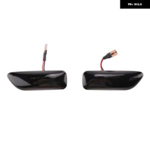 流れるウィンカーダイナミックフェンダーライトサイド マーカーライト 車 ボルボ S60 S80 V70 XC70 XC90