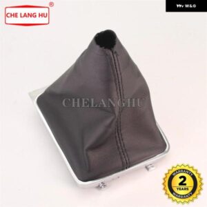 マニュアル ギアスティック シフト ノブレベルレザー ブーツ VW パサート B6セダンバリアントワゴン2006 2007 2008 2006 2010カー スタイリング