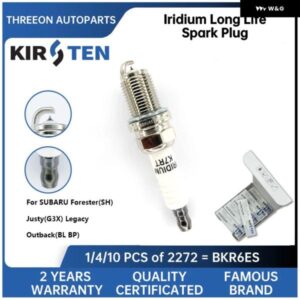 イリジウム スパークプラグ スバル フォレスター SH ジャスティ G3X レガシィアウトバック BL BP SAB330NG0608 SAB330NG8611 BKR6EIX KSP2272