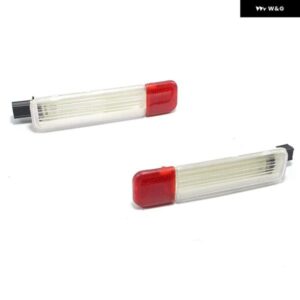 1ペア LEDドア パネル カーテシーライト シボレー シルバラード GMC シエラ ユーコン ハマー H2 エスカレード インテリア ドアウェルカムランプ