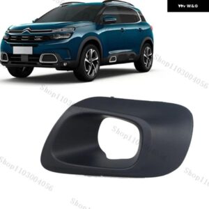 フロント フォグランプ ベゼル フォグランプ カバー シトロエン エアクロスC5 2017-2021フロント バンパー フォグランプ グリル マッドガード