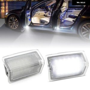 ベンツ W176 W246 W204 W205 W212 W213 W166 X166 X205 ホワイト LED インテリア アンダードア カーテシーライト 2個