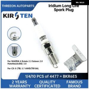 イリジウム スパークプラグ マツダ 6 エステート 2.3 サルーン 2.0 ハッチバック GG 3.0 CX-9 TB 3.7 AWD TB10A 12568387 ITR6F13 KSP4477