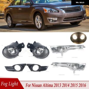 フロント バンパー DRL フォグランプ フォグランプ カバー グリル フレーム 日産 アルティマ2013-2016カーアクセサリー261303TA0A NI2531118