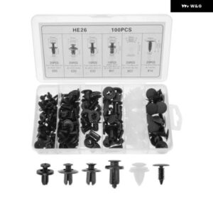 汎用 カー プッシュ プラスチック リベットファスナー バンパー クリップフェンダーオートカーホール プラスチック リベットフェンダー プッシュピン