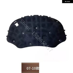 VW フォルクスワーゲン パサート B6 B7 B8 2000~2023 断熱 遮音 コットン フロントフード エンジン ファイアウォール マット パッド カバー ノイズ - 2007- 2010 B6