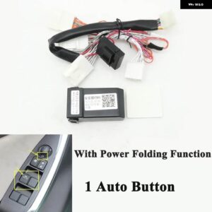 LHD オートバックミラー 折りたたみ 式パワーウィンドウ開閉クローザー ガラスリフティング コントロール モジュール マツダ 6 アテンザ GJ GL 2014-2023 - 1 Auto Button