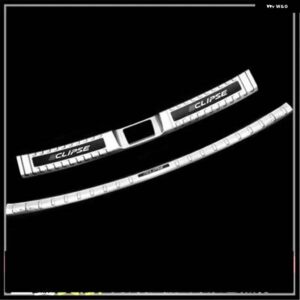 三菱 エクリプスクロス 2018 2019 カー スタイリング リア バンパー プロテクター シル トランク トレッドプレート トリム - 4