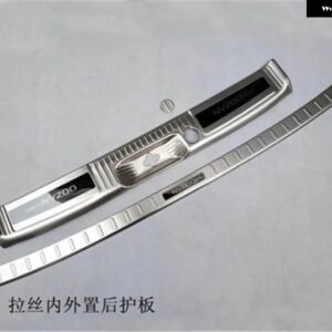 カー スタイリング 日産 NV200 2016-2019 車 リア バンパー プロテクター シル トランク トレッドプレート トリム スカッフプレート /ドアシル ドアシル - 3