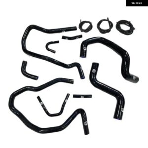 シリコン ラジエーター ホースキット + バキュームホースキット 日産 セフィーロ A32 A33 1997-2005 - K8-66-V Black