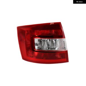 車 外装 アクセサリー シュコダ スペースバック 2014-2019 リア テールライト カバー ブレーキライト シグナルランプ テールライト ハウジング バルブ 無 - Red Left