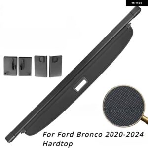トランク カーゴカバー フォード ブロンコ 2020-2024 格納式ラゲッジリッドカバー プライバシーシールド オーガナイザー COCHE LUGGAGE - Hardtop