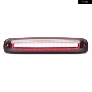 スモーク シボレー シルバラード GMC シエラ 1500 2500 1999-2006 1500HD 2500HD 3500 2001-2006 LED ストロボ サード ブレーキライト カーゴランプ - Red Lens