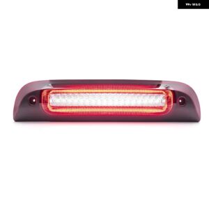 スモーク シボレー シルバラード GMC シエラ 1500 2500HD 3500HD 2104-2018 LED ストロボ サード ブレーキライト ルーフカーゴ リバースランプキット - Red Lens