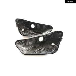 アウディ Q5 2021 2022 車用 ヘッドライト ハウジング ランプシェード ブラック バックシェル ヘッドライト ベース ライト ボックス ハウス - Pair