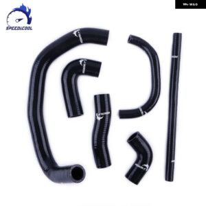 カワサキ ZX9R 1994 1995 1996 1997 バイク 用シリコン ラジエーター クーラントホースキット - black