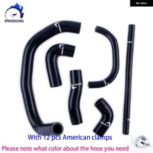 カワサキ ZX9R 1994 1995 1996 1997 バイク 用シリコン ラジエーター クーラントホースキット - note hose color