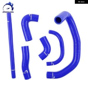 カワサキ ZX9R 1994 1995 1996 1997 バイク 用シリコン ラジエーター クーラントホースキット - Blue