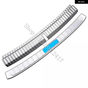 BMW X1 F49 F48 2016 2017 2018~2022 カーアクセサリー リア バンパー プロテクター シル トランク リアガード トレッドプレートカバー トリム - B5