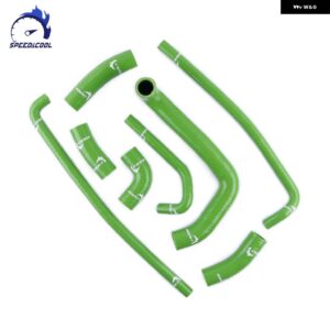 1996-2003 カワサキ NINJA ZX7R ZX 7R ZX750P オートバイ ラジエーター クーラント ホース チューブ パイプ キット - Green