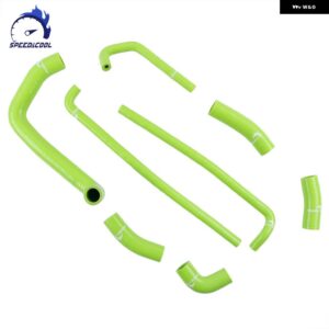 1996-2003 カワサキ NINJA ZX7R ZX 7R ZX750P オートバイ ラジエーター クーラント ホース チューブ パイプ キット - green toxic