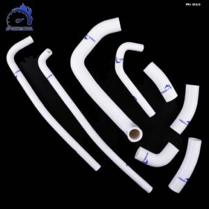 1996-2003 カワサキ NINJA ZX7R ZX 7R ZX750P オートバイ ラジエーター クーラント ホース チューブ パイプ キット - WHITE