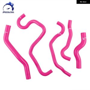 2000-2005 ホンダ シビック 1.6 EP2 1.6 D16V1 エンジン RHD 車用 シリコン ラジエーター クーラント ホース チューブ パイプ キット - Pink
