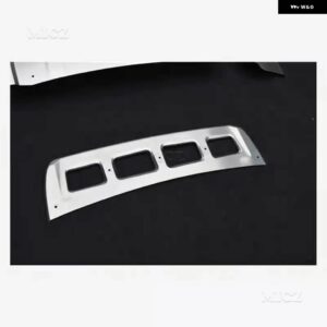 カーアクセサリー アウディ Q5 2009-2017 ステンレス 前後 バンパー ガードプレート 回避 - C　2009-2012