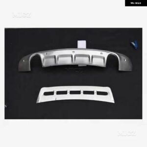 カーアクセサリー アウディ Q5 2009-2017 ステンレス 前後 バンパー ガードプレート 回避 - A　2013-2017