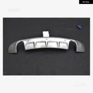 カーアクセサリー アウディ Q5 2009-2017 ステンレス 前後 バンパー ガードプレート 回避 - B　2013-2017