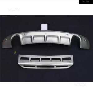 カーアクセサリー アウディ Q5 2009-2017 ステンレス 前後 バンパー ガードプレート 回避 - D　2013-2017