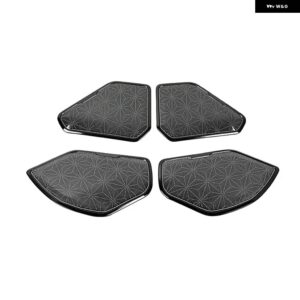 トヨタ RAV4 XA50 2019-24 ハイブリッド カードア オーディオ スピーカー ラウド スピーカー ツイーターカバー アクセサリー - black