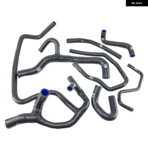 シリコン ラジエーター ホースキット ルノー クリオ MK1 I 16S/ウィリアムズ MT 1.8L/2.0L 16V 7個 - k8-005-009-010　black