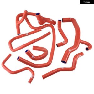 シリコン ラジエーター ホースキット ルノー クリオ MK1 I 16S/ウィリアムズ MT 1.8L/2.0L 16V 7個 - k8-005　-009-010　red